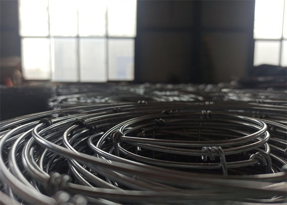 1.8-3.5mm Fermeture à cheval en fil métallique durable