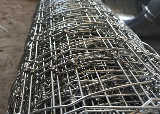 Clôture de champ galvanisée à chaud à haute résistance à noeud fixe
