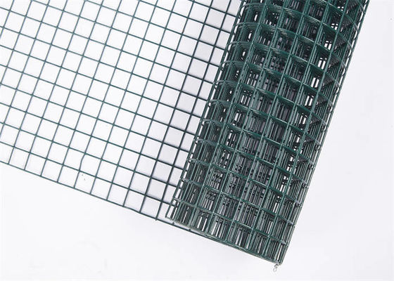Écrans de treillis métalliques soudés en PVC revêtus de 6 gauges pour portes / fenêtres