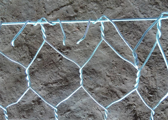 Gabions à ouverture en maille de 80 mm x 100 mm pour les projets de contrôle de l'érosion côtière