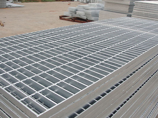 Grille en acier galvanisé à chaud 32x4 mm 30x100 mm Drainage Grille à barres galvanisées
